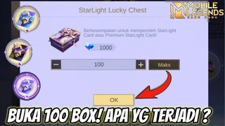 APA YG TERJADI KALO GACHA BOX STARLIGHT LANGSUNG 100 BOX ?