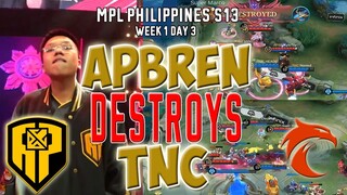 APBREN DESTROY TNC PRO TEAM