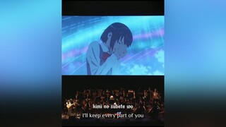 fav yourname kiminonawa sparkle radwimps lyrics anime viral fyp fypage foryou