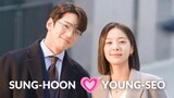 Sung-hoon and Young-seo of 'Business Proposal'