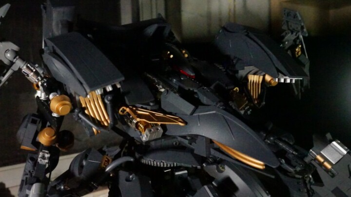 Broken, he drove a real armored core