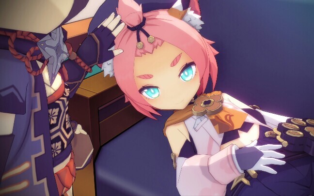 [เก็นชินอิมแพกต์MMD] แตะได้ไหม?(ทิศทางพล็อต)