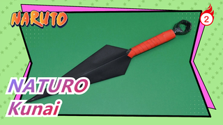 NATURO|Membuat Kunai Origami_2