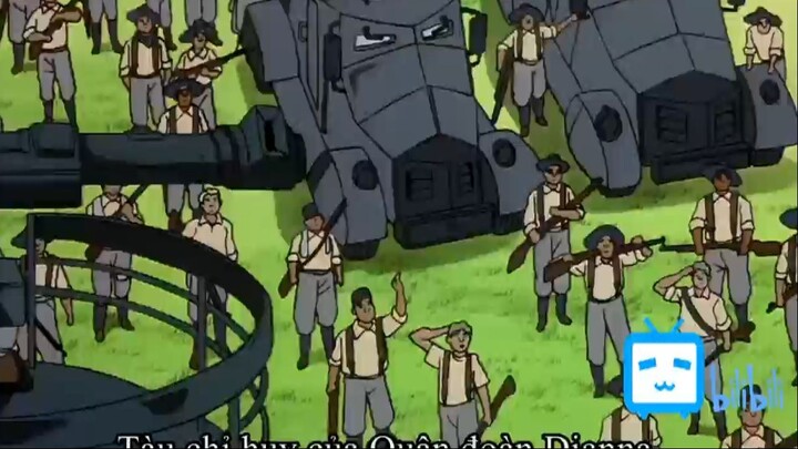 Tàu chỉ huy của quân đoàn Dianna #anime