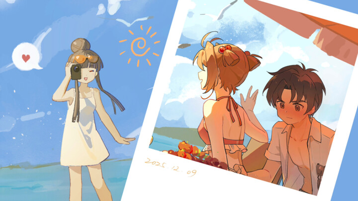 【Wolf Sakura】Liburan di Pantai Nyonya Tomoe