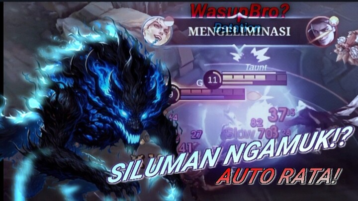Siluman Ngapain Woi!? MALAH NGAMUK!! [Mlbb Highlight]