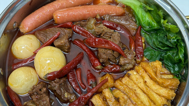 Life boils down to two words: Deluxe Beef Noodle Soup!