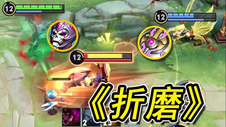 Masked King of Lanling + Dual-Sword Sun Bin—now that’s what you call the King of Torment!