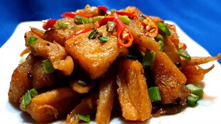 SƯỜN CHAY XÀO CỦ CẢI MUỐI (xá bấu) món chay ngon dễ làm l Thanh cooking