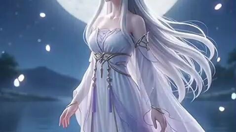 beautiful anime girl character