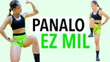 PANALO BY EZ MIL 4 MIN WORKOUT CHALLENGE | CARDIO DANCE WORKOUT AT HOME | NO EQUIPMENT NEEDED