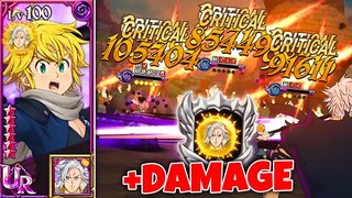 LORD OF DEMONS!! MAEL GRACE PURGATORY MELIODAS DESTROYS PVP!! | Seven Deadly Sins: Grand Cross