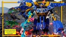 minipla spinodaioh & zyudenryu set สไปโนไดโอ & จูเด็นริวเซ็ท zyuden sentai kyoryuger