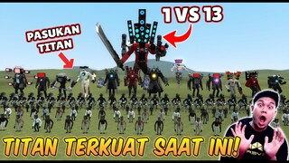 TITAN SPEAKERMAN UPGRADE V3 VS 13 TITAN TERKUAT DI SKIBIDI TOILET! Ternyata Ini Titan Terkuat