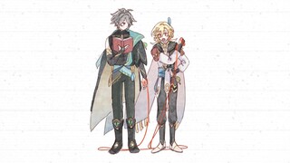 [Genshin Impact Haiwei/Zhimiao Handwriting] The thing I was looking for "turned out to be right besi