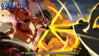 SPOILER OP 1072 LENGKAP - AWAKENING PUN TAK MAMPU MENGHENTIKAN ZORO! KAKU KALAH TELAK MELAWAN ZORO