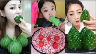 얼음ASMR 바질씨드 얼음먹방 리얼사운드 AMAZING CRUNCHY BASIL SEEDS ICE Eating MUKBANG SATİSFYİNG #32