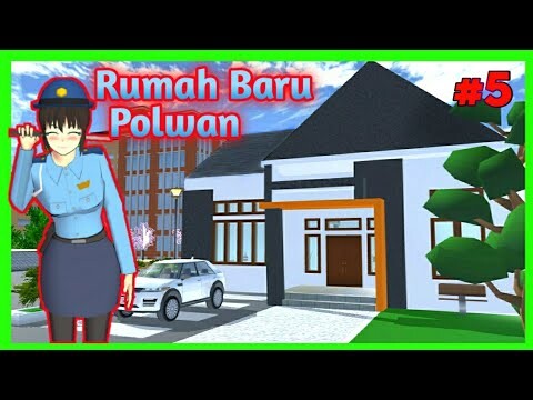 Review Rumah Baru Polwan - SAKURA School Simulator