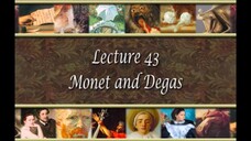 43. Monet and Degas