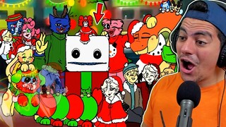 BOXY BOO is Celebrating Christmas With Blue ! - BEST Poppy Playtime Chapter 3 Animations