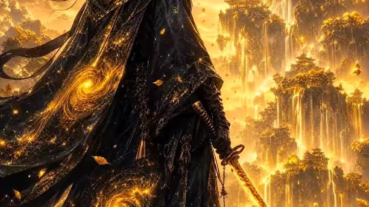 Golden Warrior Aesthetic ⚔️✨ | Epic Dark Fantasy.