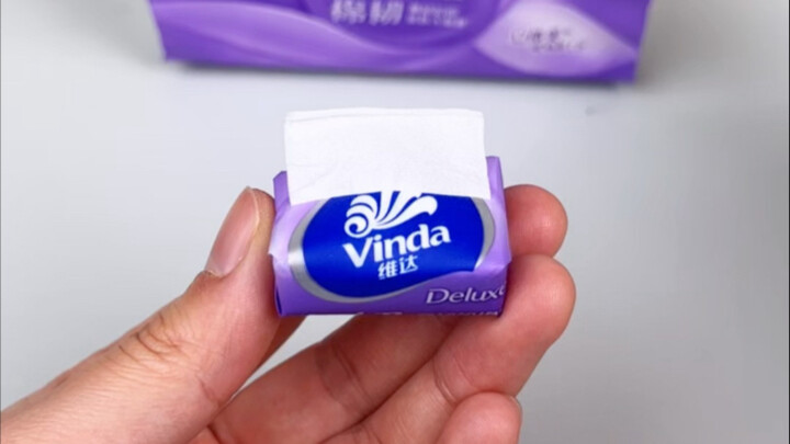 Teach you how to make a mini paper towel, super cute!