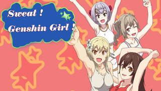 Seberapa Berat Dumbbell yang Diangkat Genshin Girls?