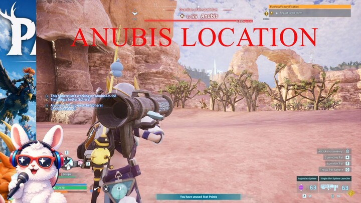 Anubis Palworld Location