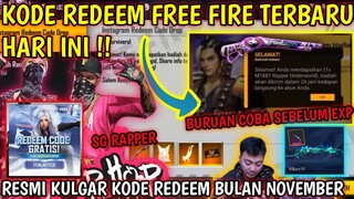 BONGKAR 10 KODE REDEEM FF‼️KODE REDEEM FREE FIRE TERBARU HARI INI 15 Desember 2021