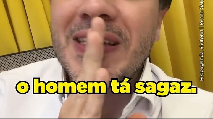 Presidente do Brasil LULA está fugindo descaradamente do candidato RENAN SANTOS | Novo Bukele?