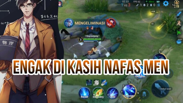 ENGAK DI KASIH NAFAS MEN