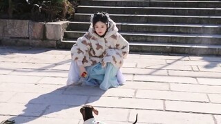 #zhaolusi Ruth's Little Follower Weibo Update 240108 | Lusi Playing With Doe 🐶 BTS #thelastimmortal