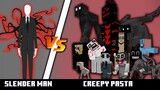 Slenderman Vs Creepypasta V3 + Xenomorph Alien | Minecraft |  ( HORROR BATTLE  ! )