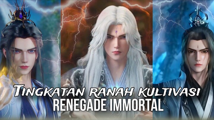 TINGKATAN KULTIVASI RENEGADE IMMORTAL