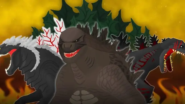 Animasi Kompilasi Godzilla 