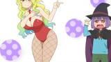 "Miss Kobayashi's Dragon Maid #S 7" is indeed a female hooligan who teases elementary school student