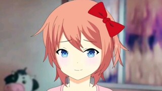 Sayori's dubbing animation "Sayori's lament"