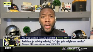 Ryan Clark backlash Big Ben gets sarcastic about playoffs: Steelers "don't stand a chance" vs Chiefs