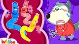Pinworms, Don't Make Wolfoo's Stomach Hurt - Healthy Habits for Kids | Wolfoo Family Kids Cartoon
