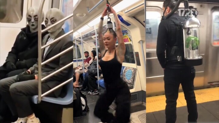 Bisa mengajak ayam jalan-jalan di kereta bawah tanah? Kumpulan kejadian aneh sehari-hari di kereta b