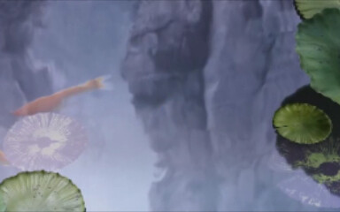 "The Legend of White Snake: Love" Blue sky, rippling water