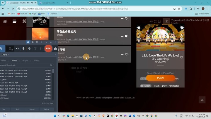Lovelyz - 'Triangle' Rhythm Plus Gameplay (School Idol Unlimited)