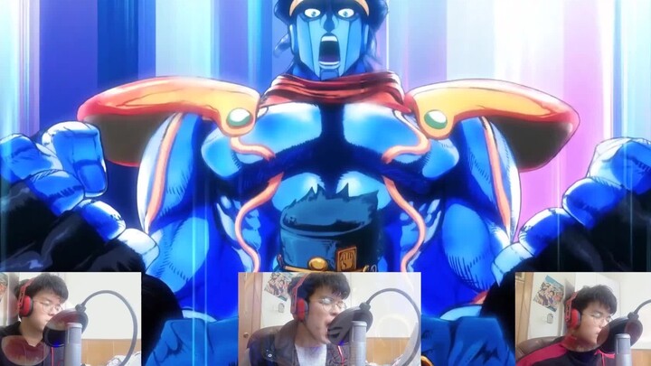 [JOJO/Cover] Hát OP của Stardust Fighters bằng cách bắt chước giọng hát của các ca sĩ chính trước đó