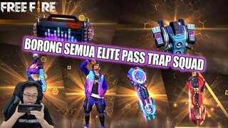 BORONG ELITE PASS TRAP SQUAD FEBRUARY - TAS DAN LOOTBOX NYA KEREN HABIS! FREE FIRE