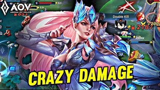 AOV : LINDIS GAMEPLAY | CRAZY DAMAGE - ARENA OF VALOR