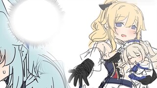 [Teyvat Kindergarten] Little Thor didn't listen to his mother Sala, secretly ate the snacks, and was