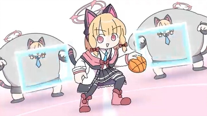 桃井篮球3on3！【手书/碧蓝档案】