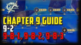 Chapter 9-2, 9-8-1, 9-8-2, 9-8-3 Guide 【Sword of Convallaria】