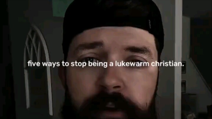 5 WAYS TO STOP BEING A LUKEWARM CHRISTIAN