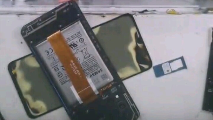 how to replace camra glss same A12 phone